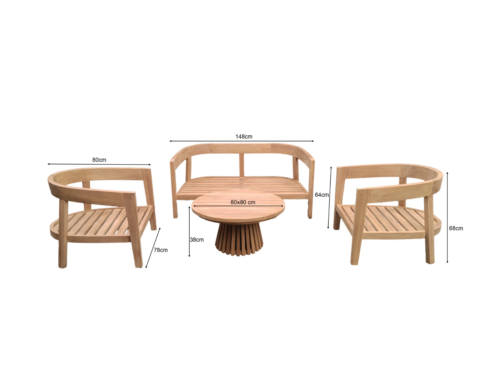 Livingfurn Bilbao Tuinset