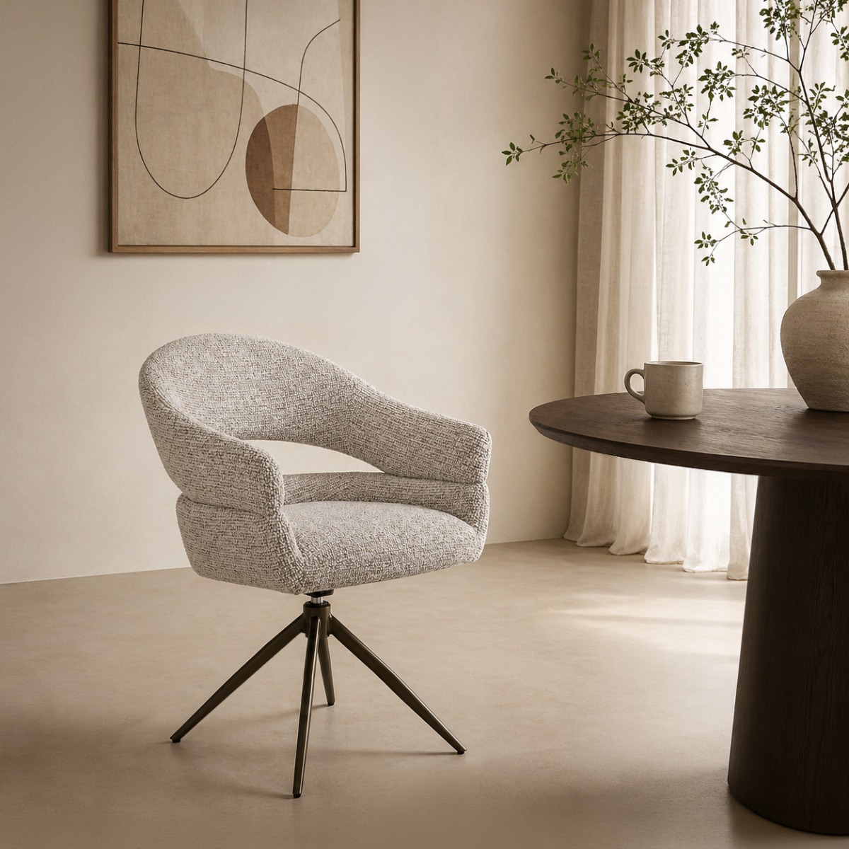 Livingfurn Linn Beige Bronze