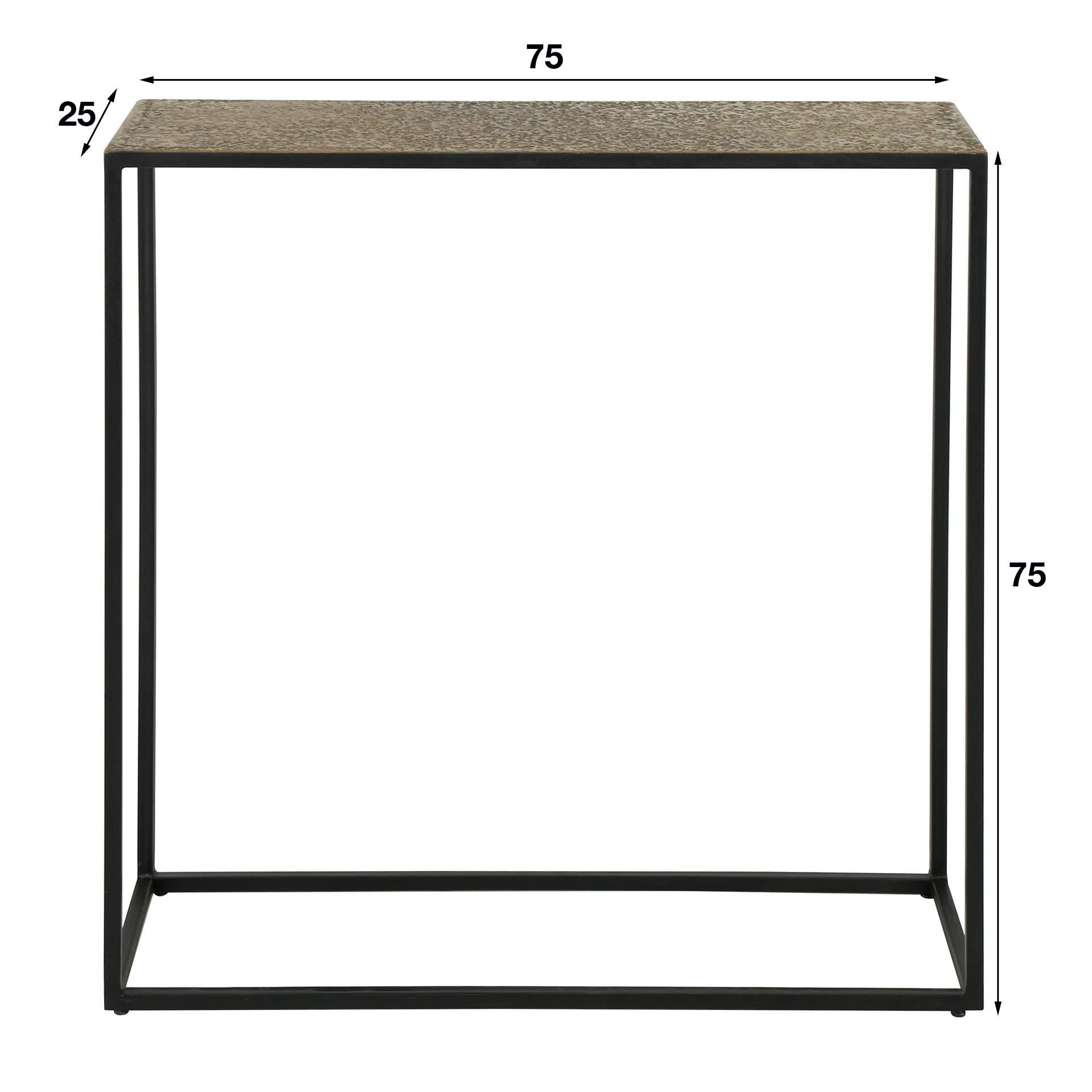 Zijlstra Haltafel Metallic