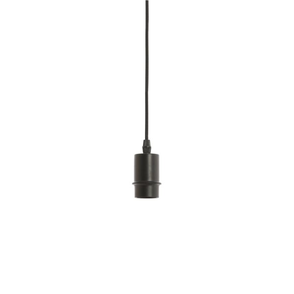 Light & Living Pendel met cup Ø5x7,5 cm CUPA mat zwart