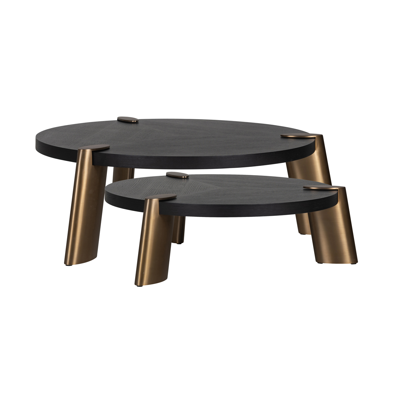 Richmond Interiors Salontafel Alexander Jones charcoal (Brody) (Set of 2)