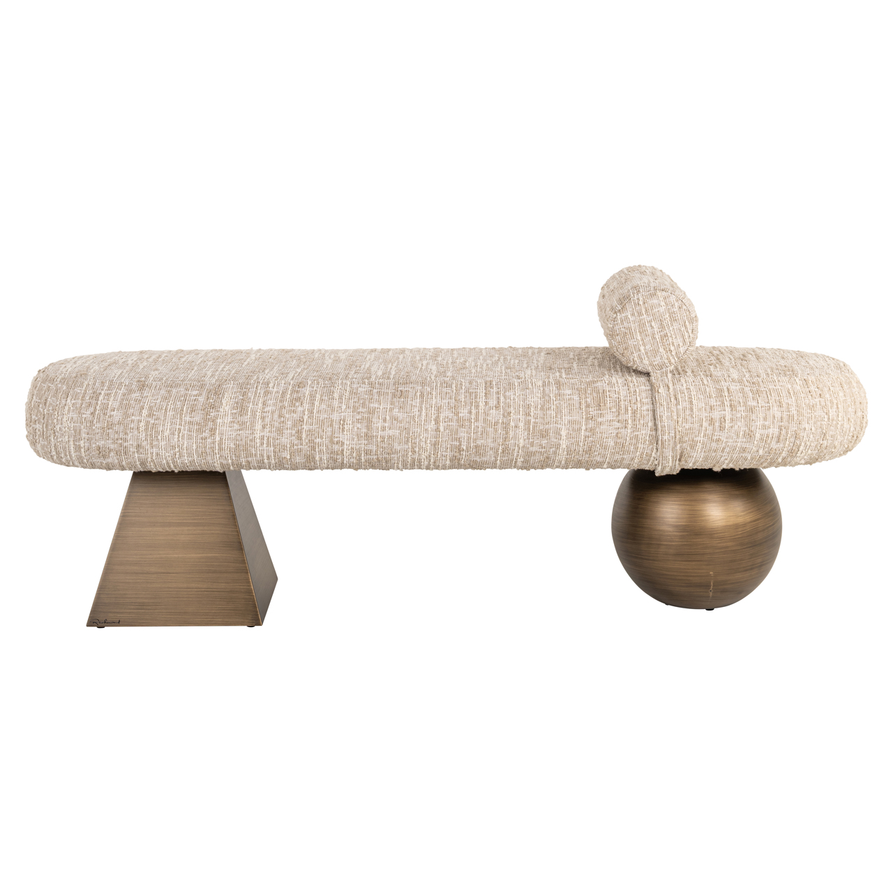 Richmond Interiors Bank Alexander Jones beige angora (Geneva)