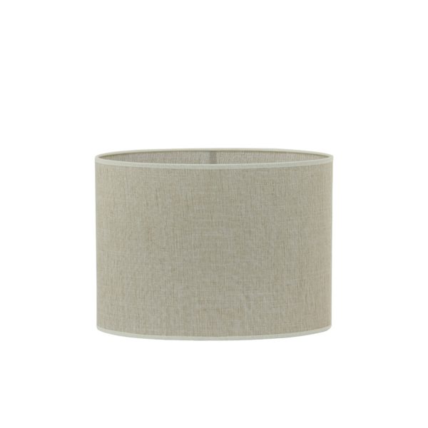 Light & Living Kap ovaal recht smal 30-15-25 cm BRESKA parel wit