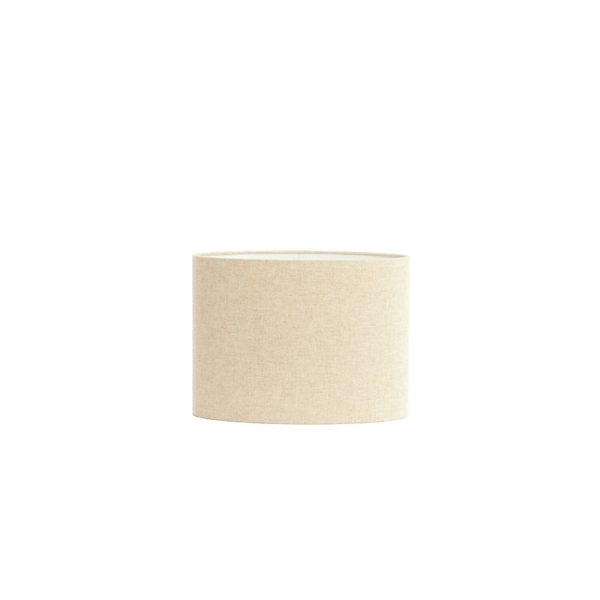 Light & Living Kap ovaal recht smal 38-17,5-28 cm LIVIGNO naturel