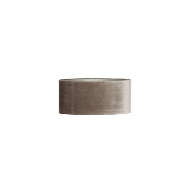 Light & Living Kap ovaal recht smal 38-17,5-19 cm PALATA taupe