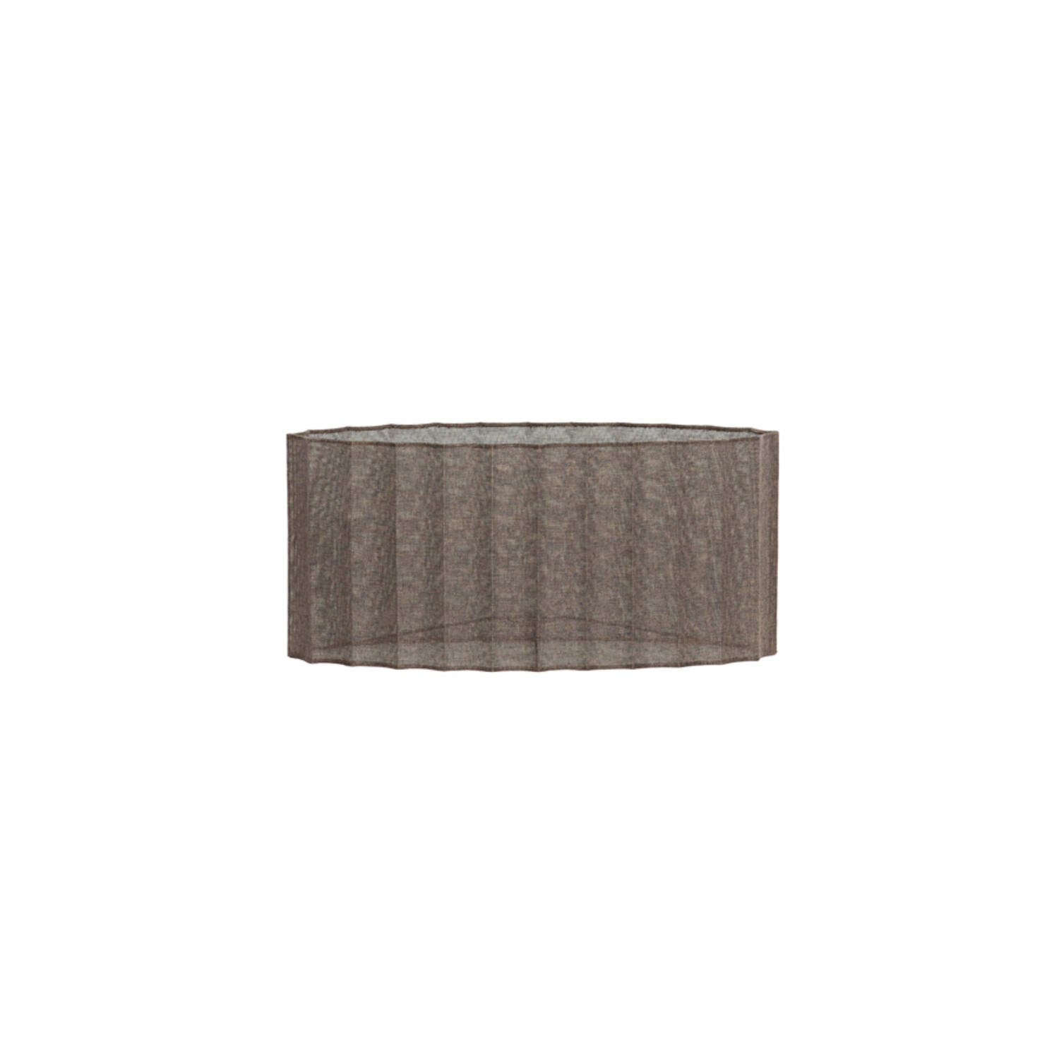 Light & Living Kap ovaal recht smal 45-21-22 cm DISLI linnen bruin