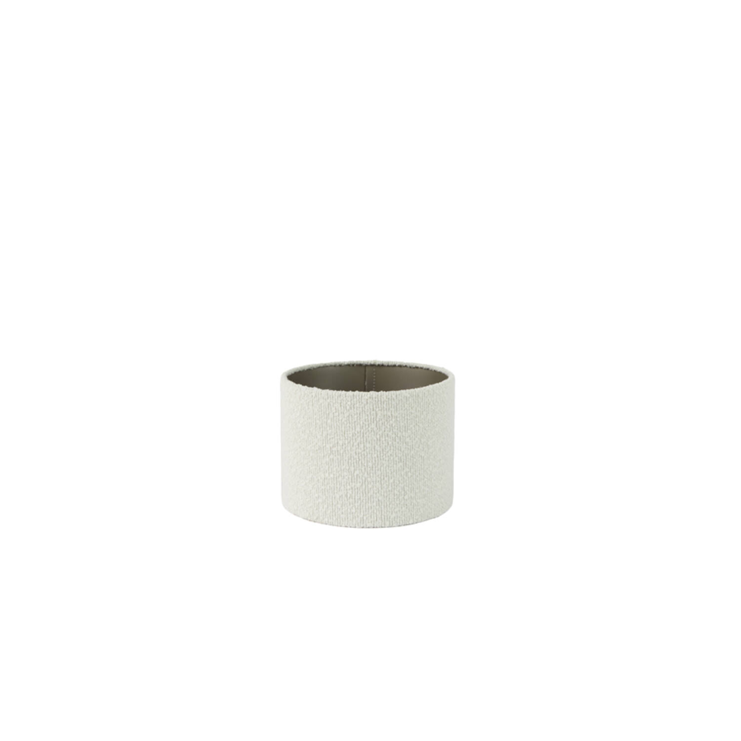 Light & Living Kap cilinder 20-20-15 cm BOUCLE wit