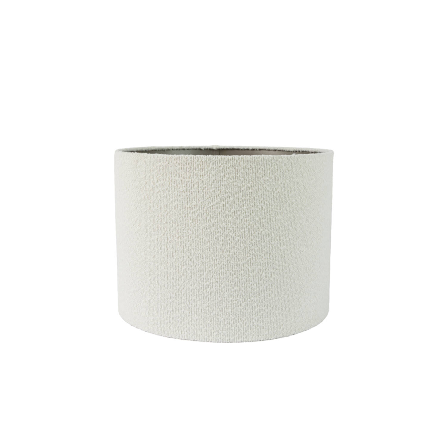 Light & Living Kap cilinder 40-40-30 cm BOUCLE wit