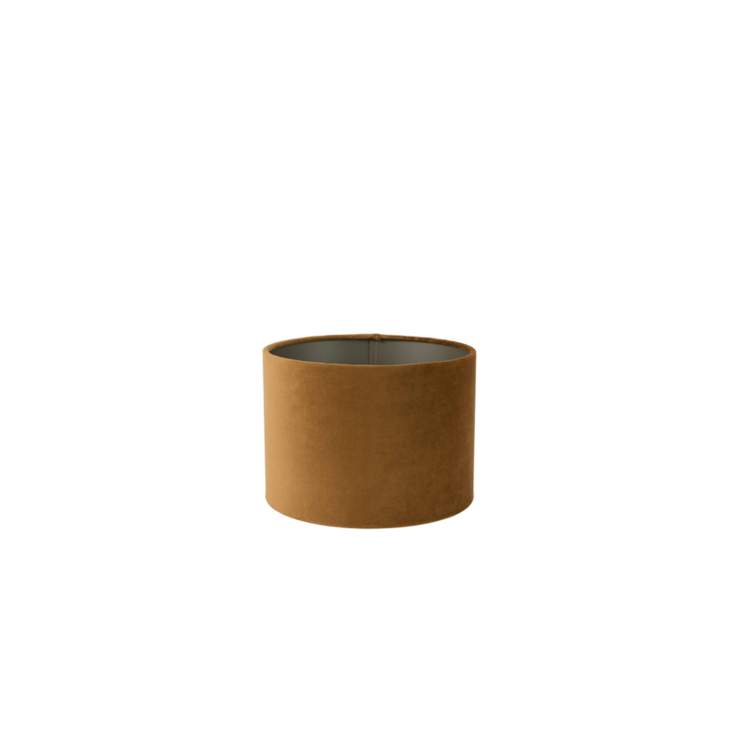 Light & Living Kap cilinder 25-25-18 cm VELOURS cognac