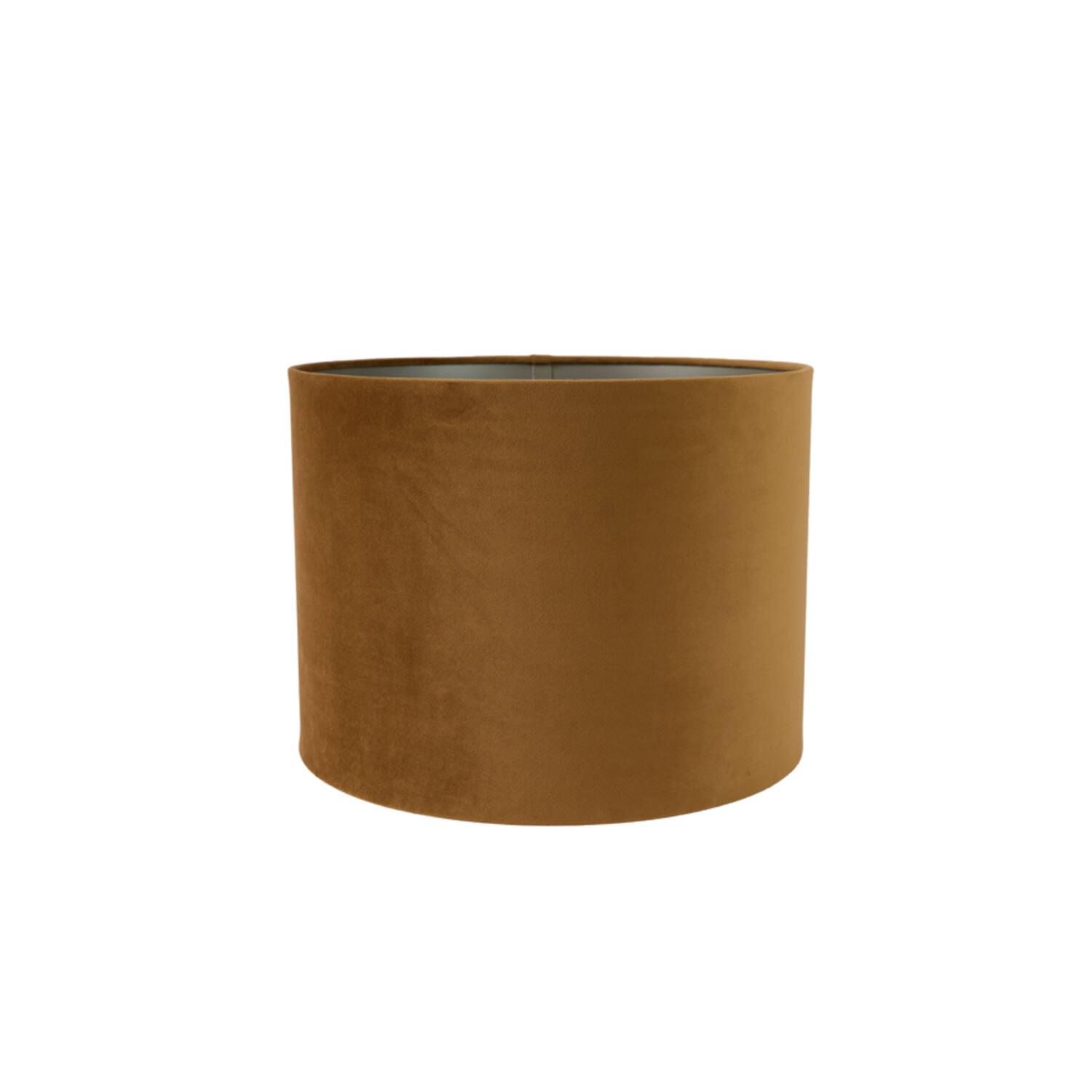 Light & Living Kap cilinder 40-40-30 cm VELOURS cognac
