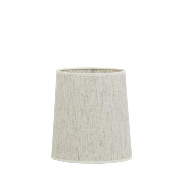 Light & Living Kap ellips smal hoog 21-17,5-23 cm BRESKA parel wit