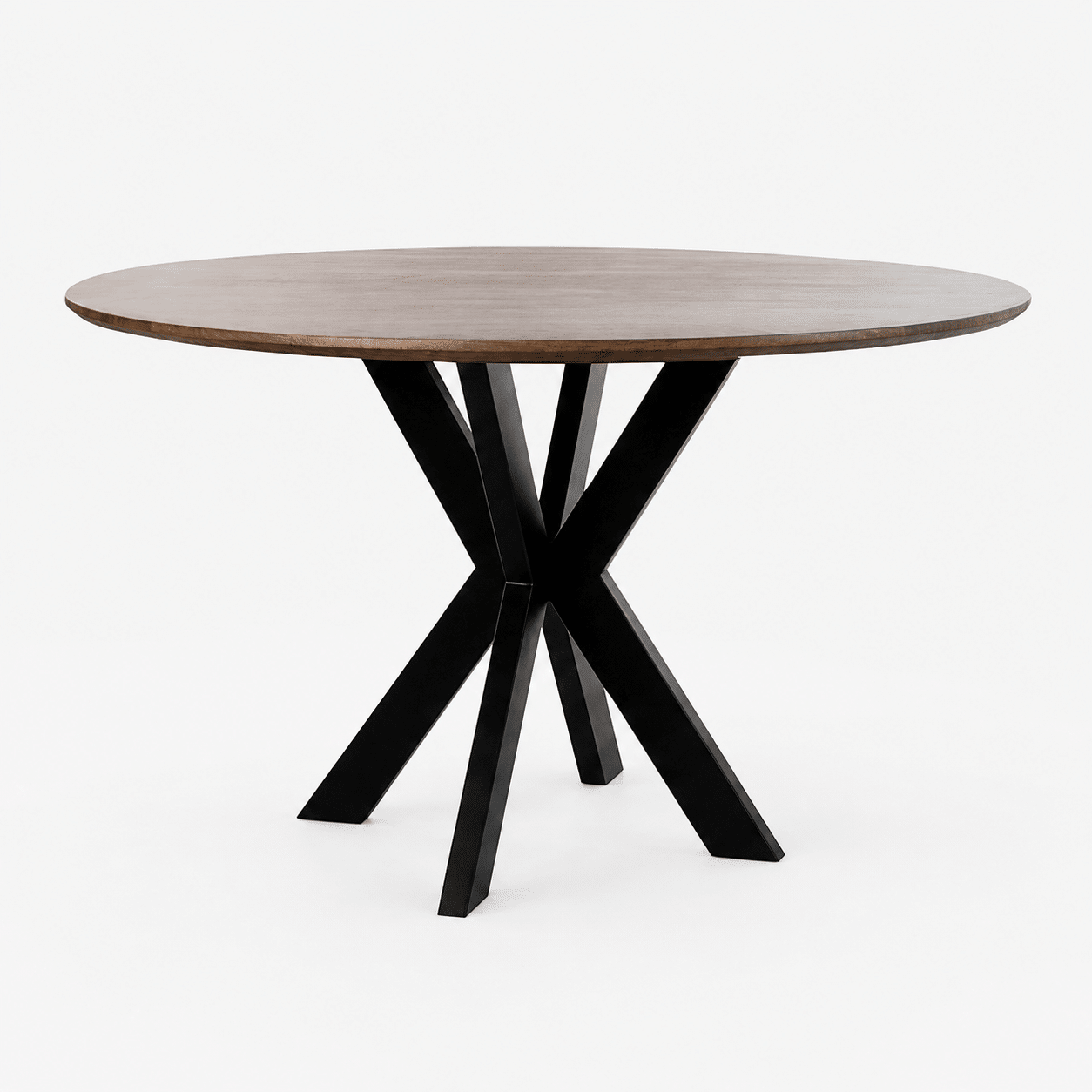 Nijwie MySons Eetkamertafel Ø120, Mango Brown Walnut - Tokio Table Collection