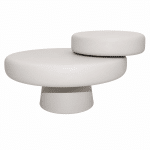 Nijwie MySons Alkmaar salontafel, Ø68, H38.5, Off-White - Formaggio Collection