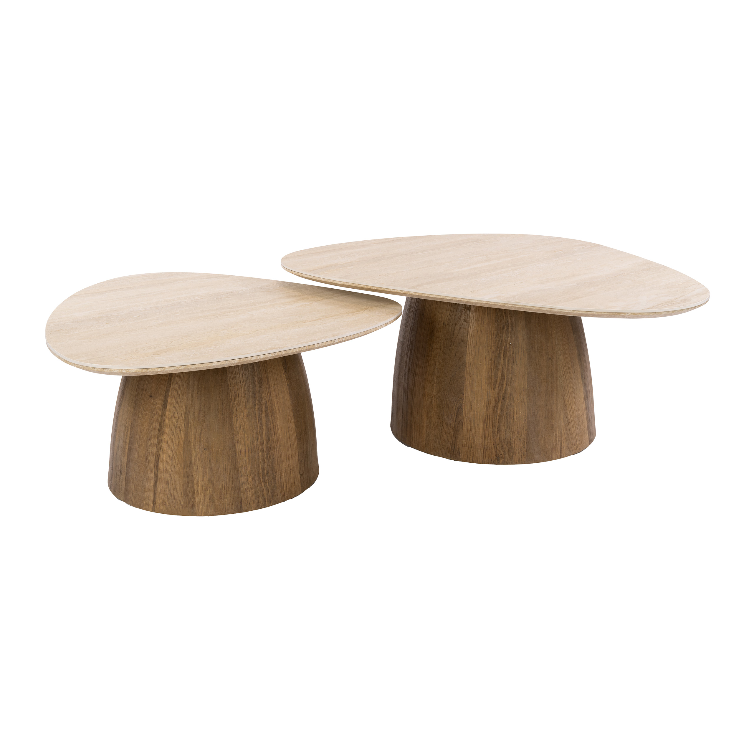 Zijlstra Salontafel Romano driehoekig set/2