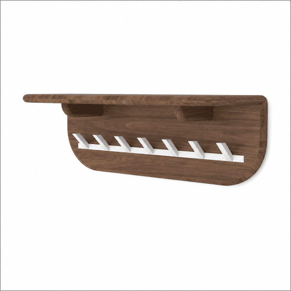 Nijwie MySons Aruba kapstok 60 met hoedenplank en 7 haken - Welcome Home Collection