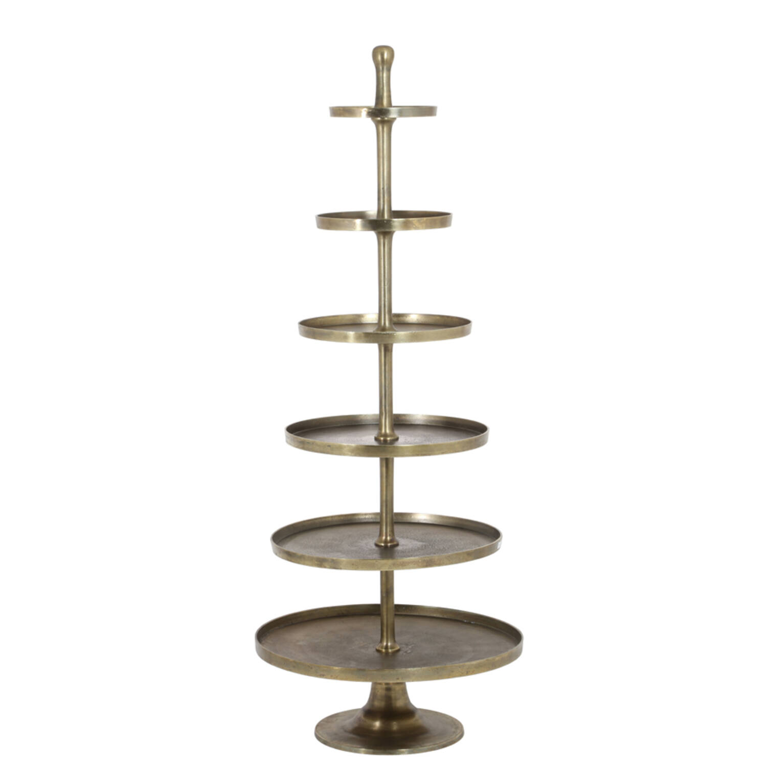 Light & Living Etagère 6 laags Ø80x200 cm HOKKSUND antiek brons