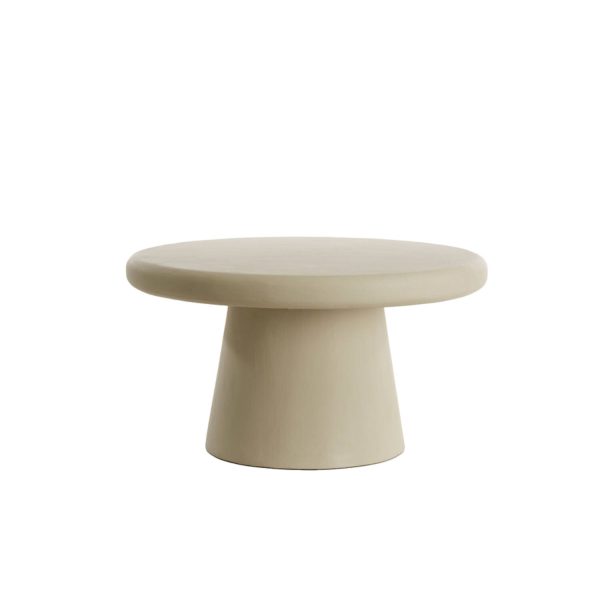 Light & Living Salontafel Ø70x38 cm KULONA beige