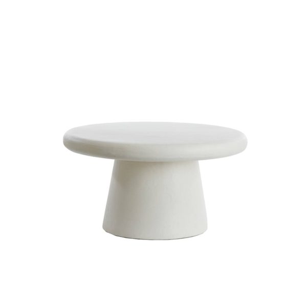 Light & Living Salontafel Ø70x38 cm KULONA crème