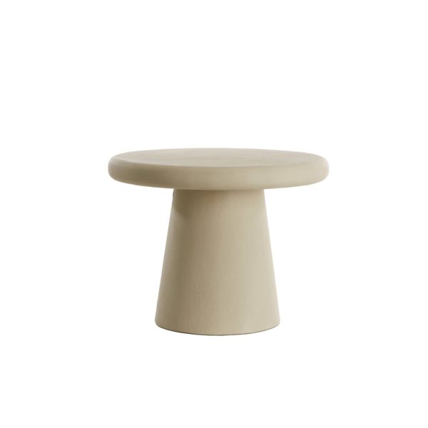 Light & Living Salontafel Ø60x45 cm KULONA beige
