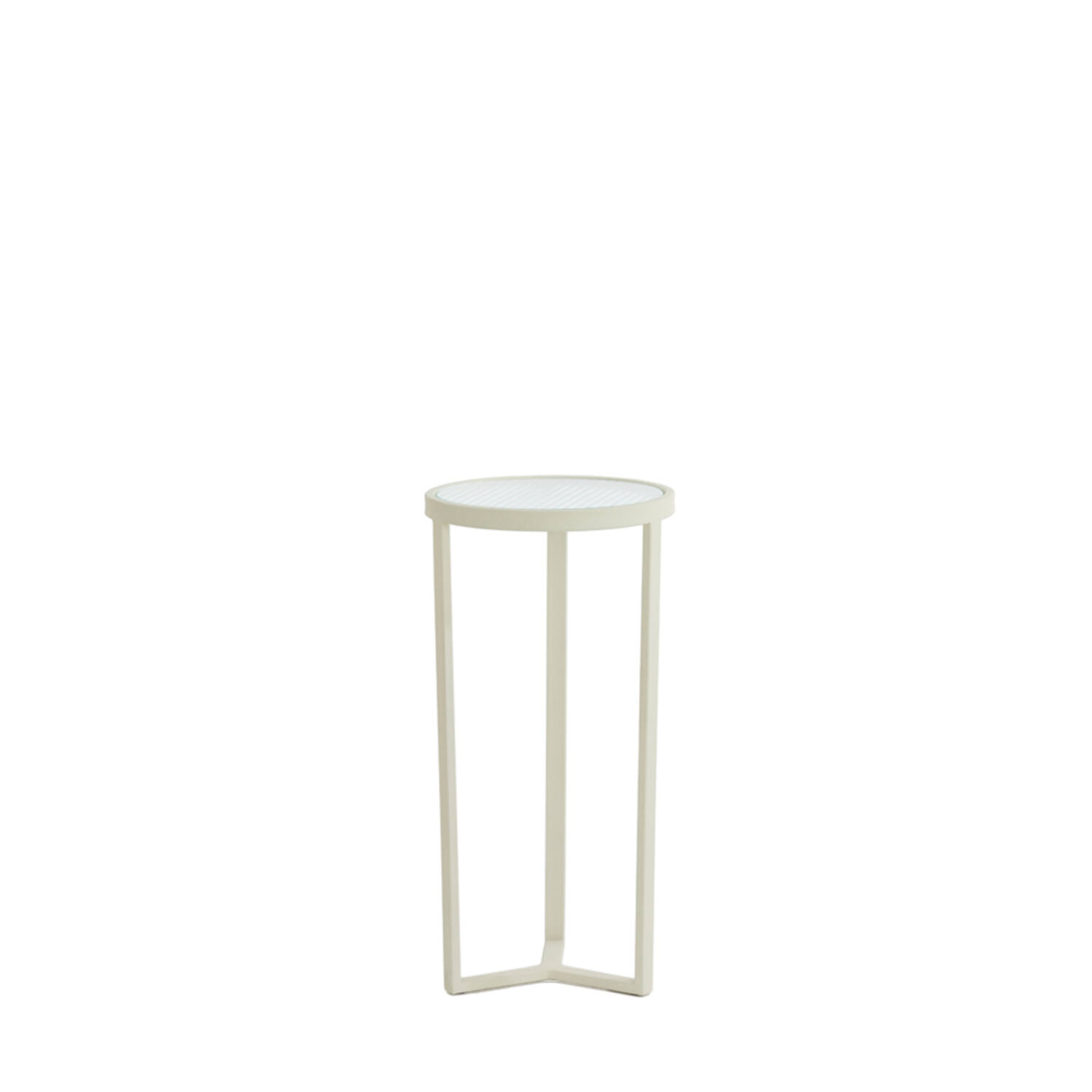 Light & Living Zuil Ø30x60,5 cm RETIRO helder rib glas+crème