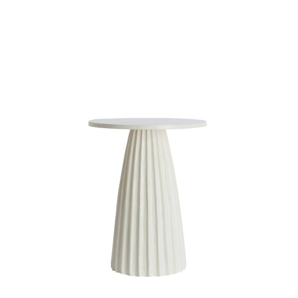 Light & Living Bijzettafel Ø40x51 cm VEGLIA crème