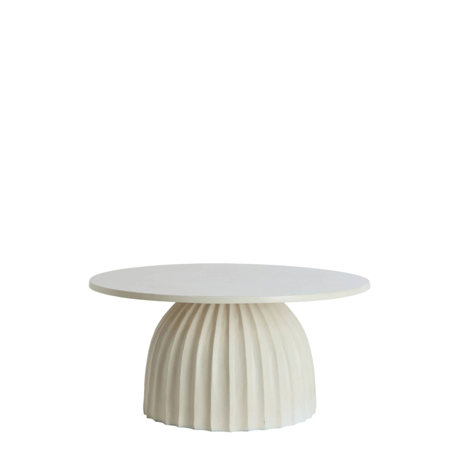 Light & Living Bijzettafel Ø70x33,5 cm VEGLIA crème