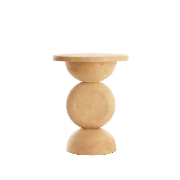 Light & Living Bijzettafel Ø40x50 cm MIRTO hout mat naturel