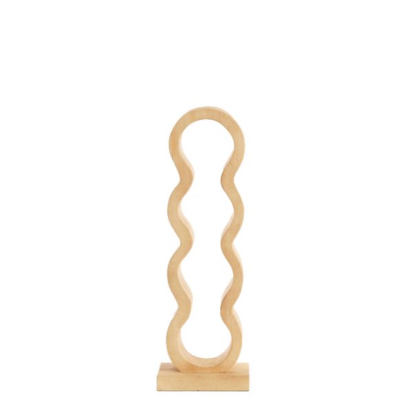 Light & Living Wijnrek 4 flessen 15,5x12,5x47 cm EDOLO hout mat naturel