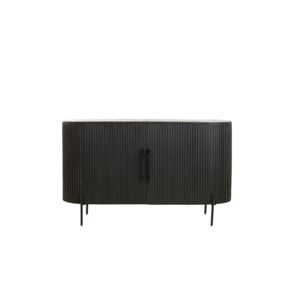 Light & Living Kast 140x40x78 cm DUMOSI hout mat zwart