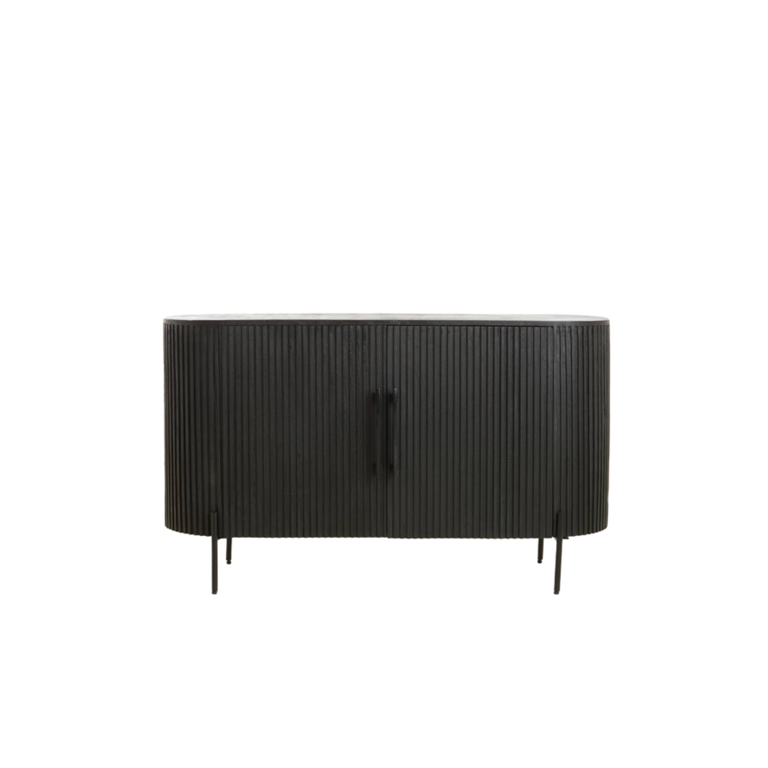 Light & Living Kast 140x40x78 cm DUMOSI hout mat zwart