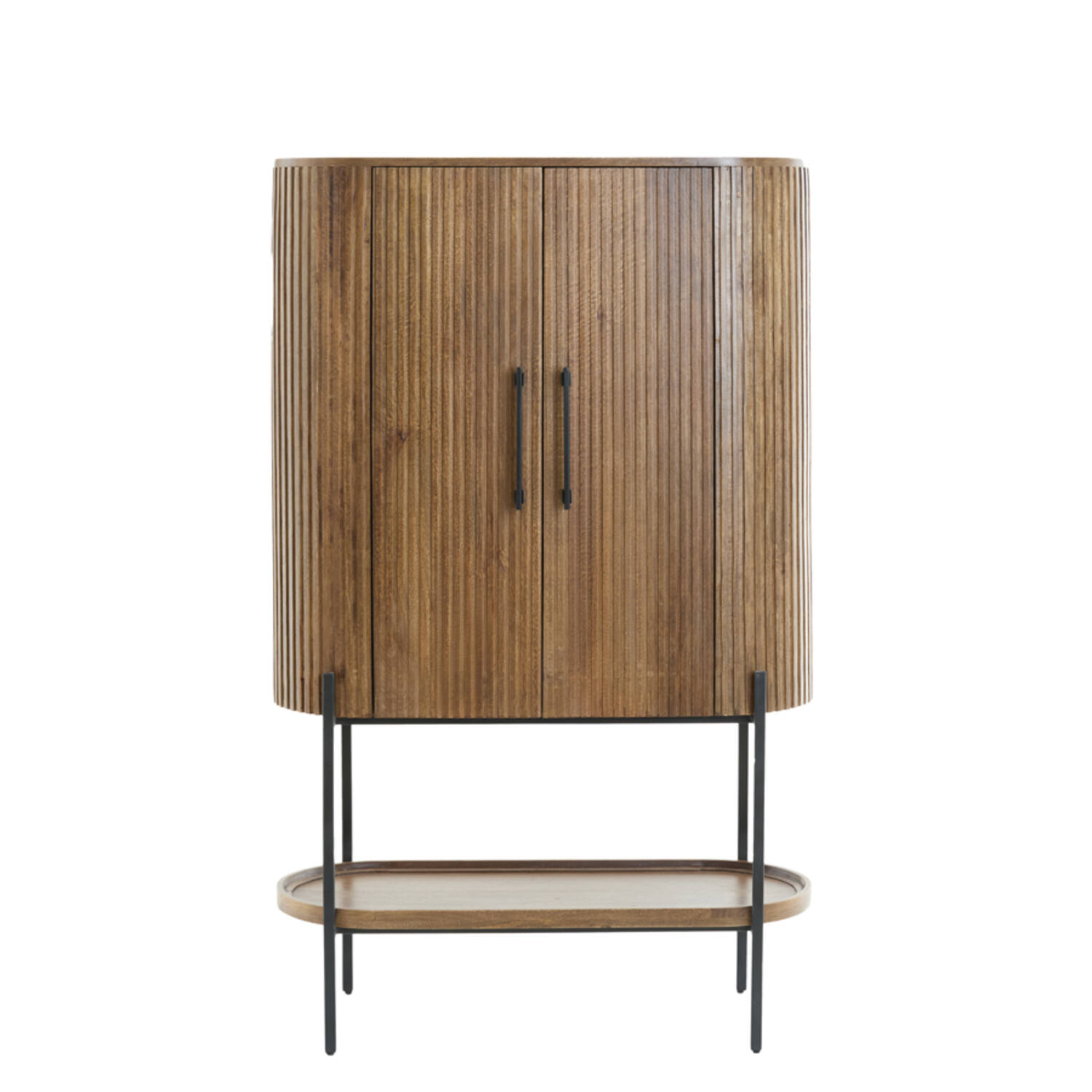 Light & Living Kast 100x40x165 cm DUMOSI hout donker bruin