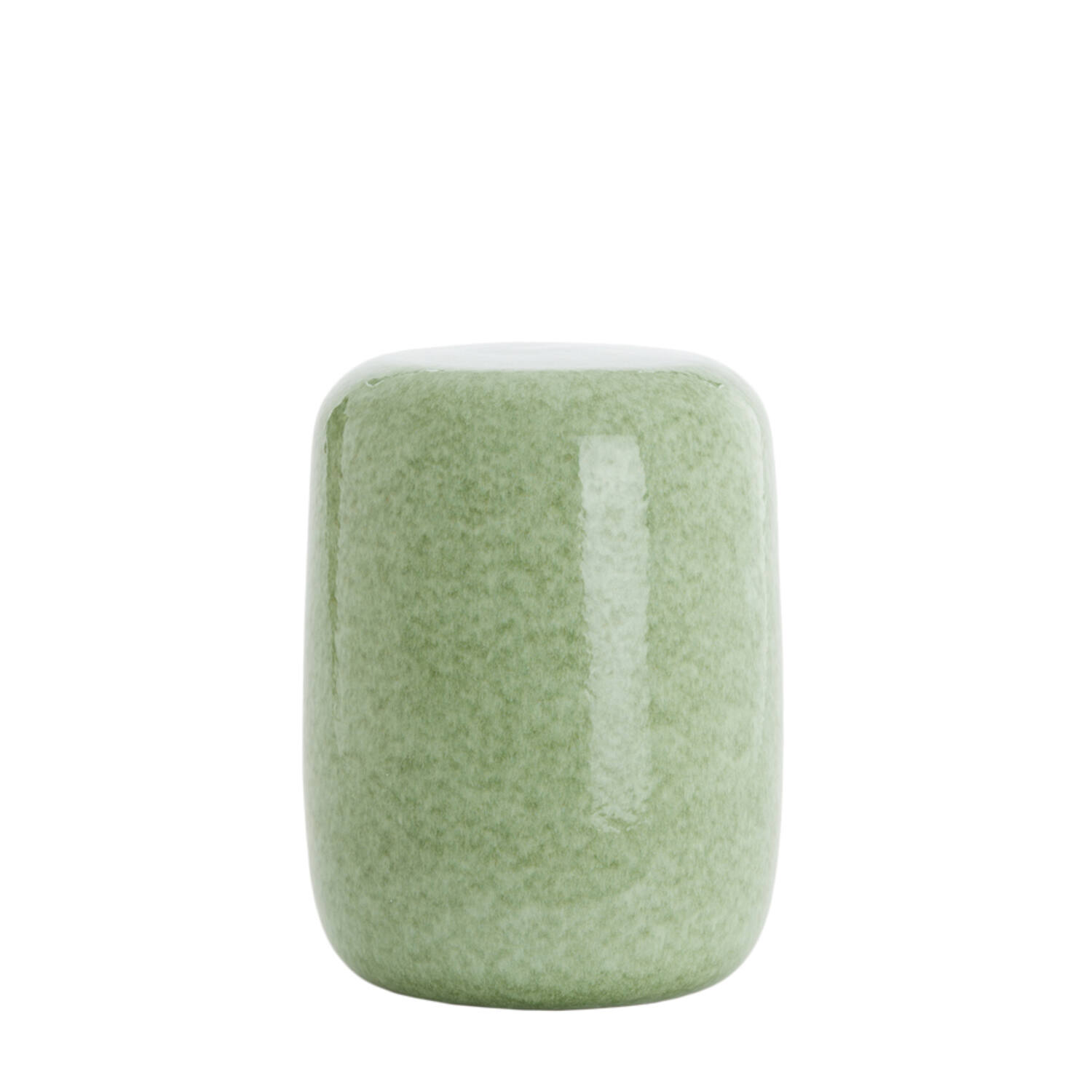 Light & Living Bijzettafel Ø34x46,5 cm FRANCA keramiek mint groen-groen