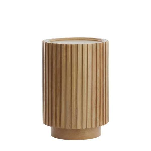 Light & Living Bijzettafel Ø33x47 cm KIYOSE mango hout naturel