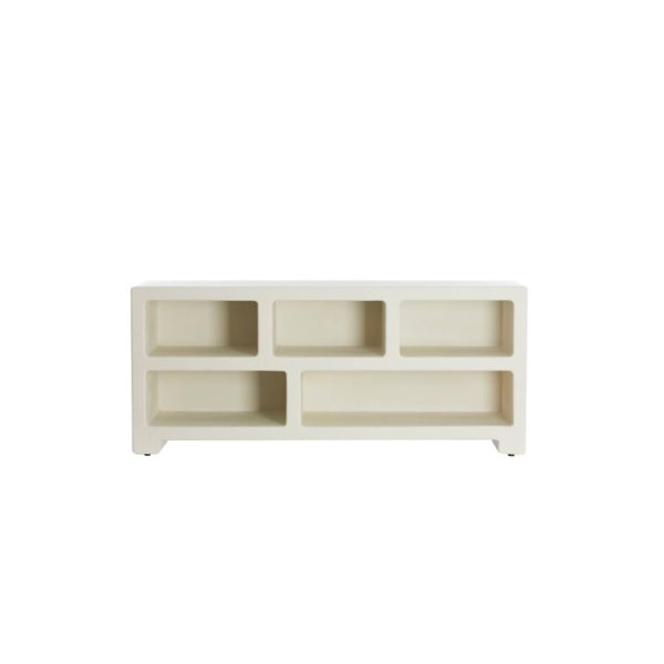Light & Living Kast 140x35x60 cm NAHUA crème