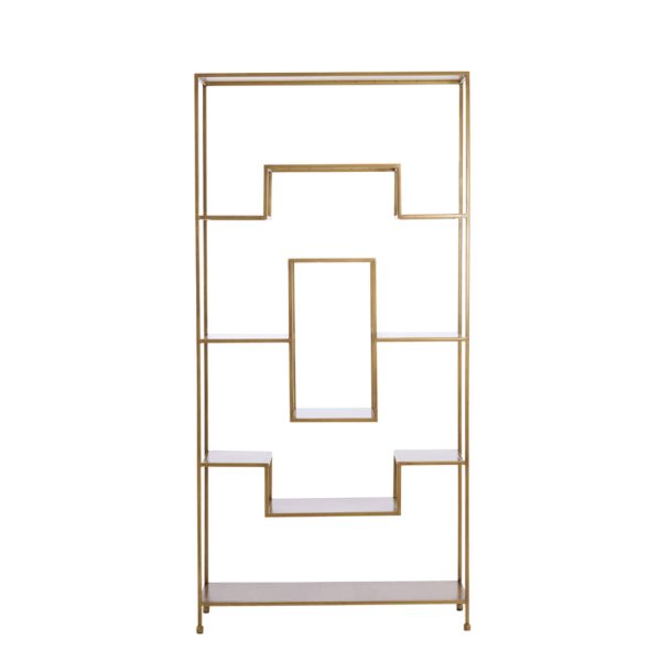 Light & Living Kast open 100x30x205 cm REZINA antiek brons