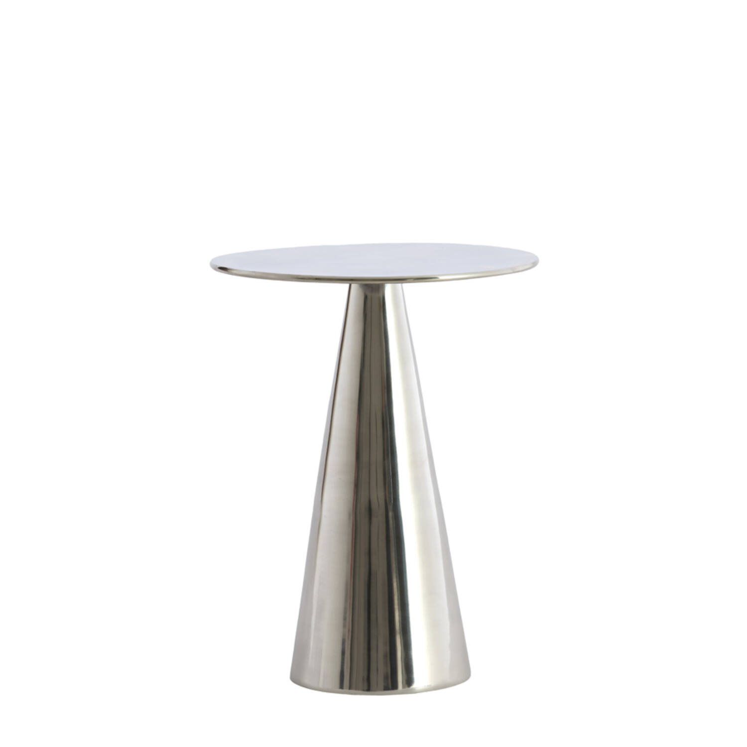 Light & Living Bijzettafel Ø35x45 cm LEOVA nikkel