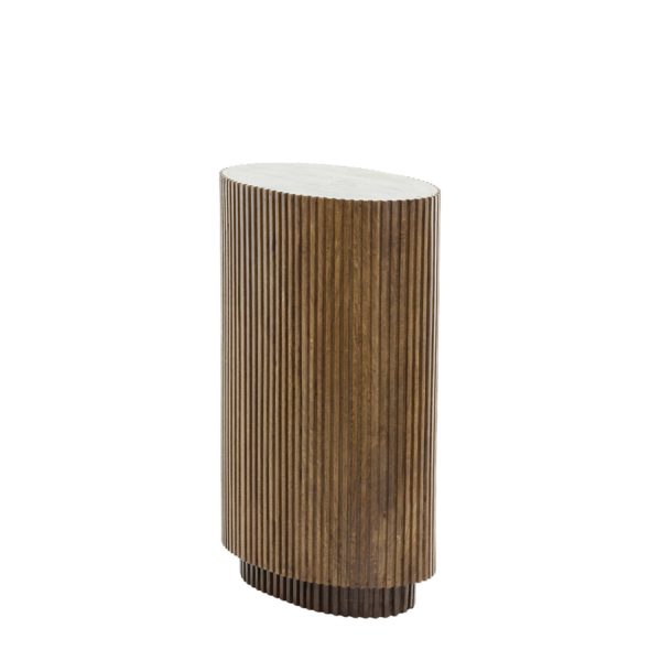 Light & Living Zuil 50x30x80 cm DUMOSI hout donker bruin