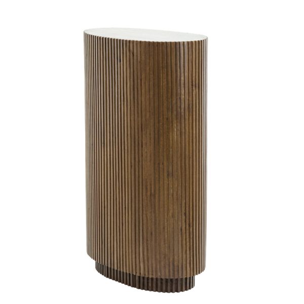 Light & Living Zuil 60x35x100 cm DUMOSI hout donker bruin