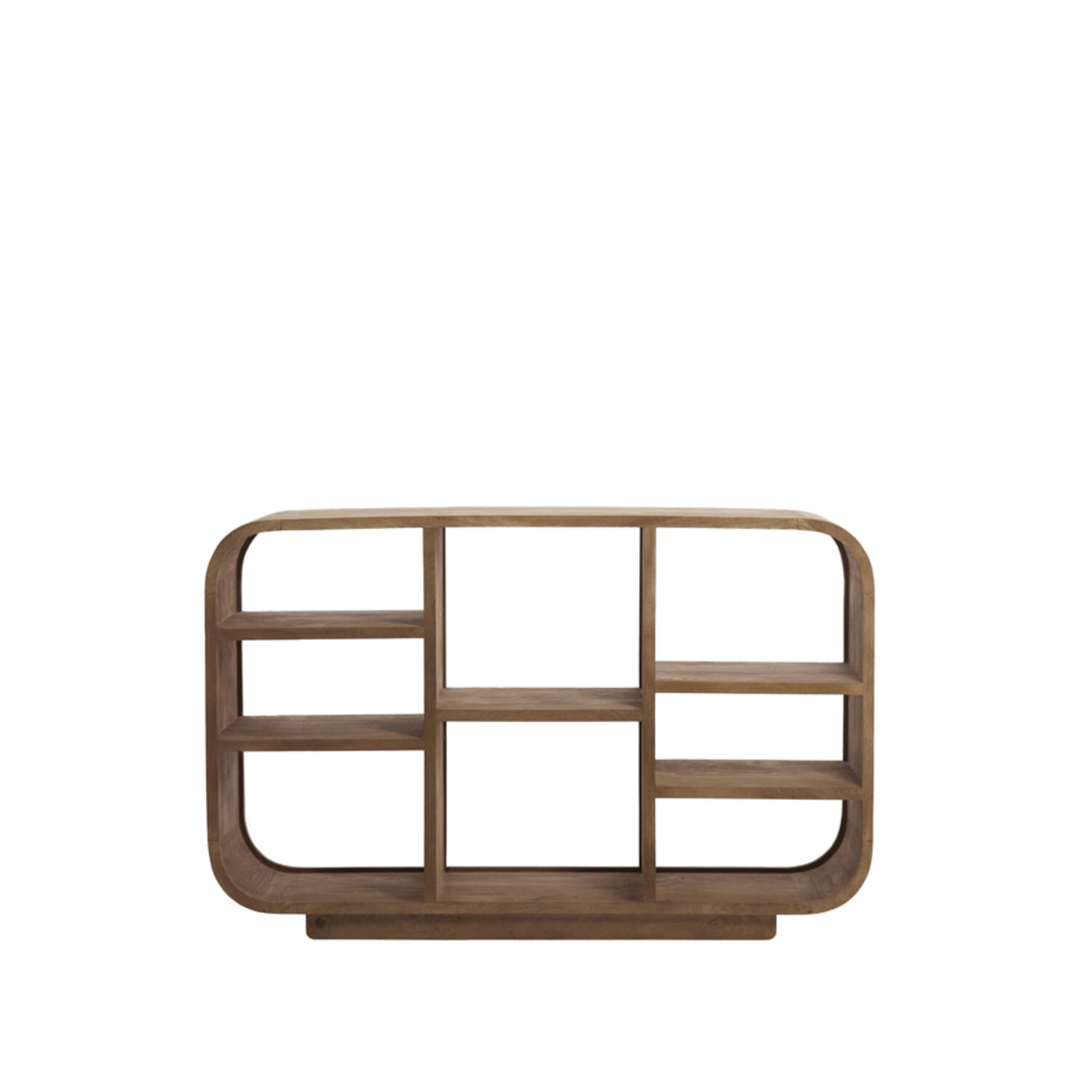 Light & Living Kast open 140x35x90 cm DANE hout mat grijs-bruin