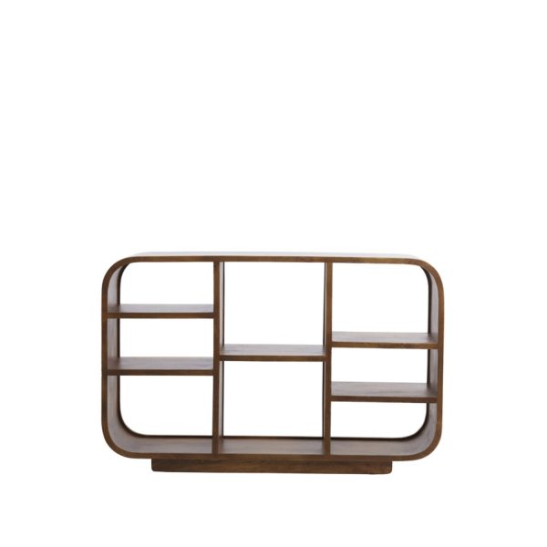 Light & Living Kast open 140x35x90 cm DANE hout olie bruin