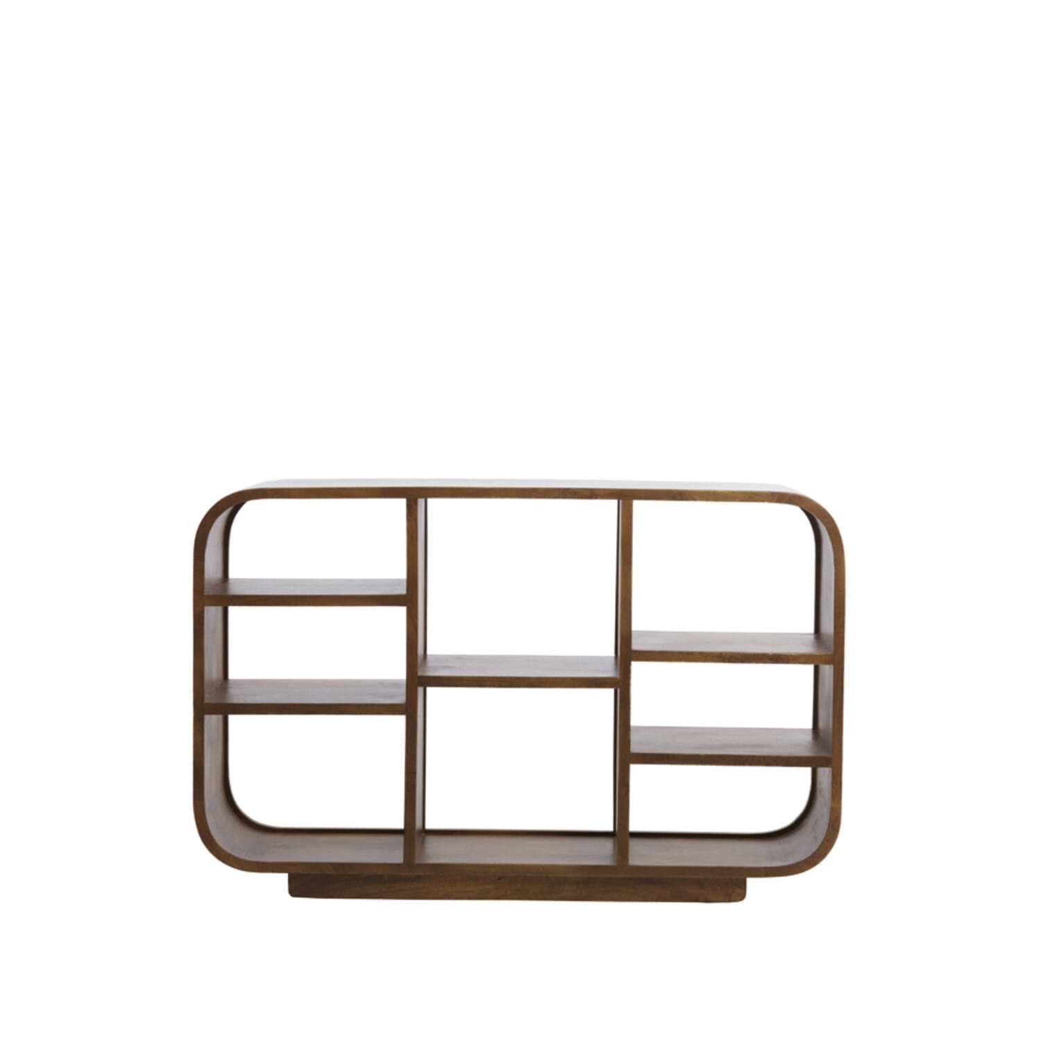 Light & Living Kast open 140x35x90 cm DANE hout olie bruin