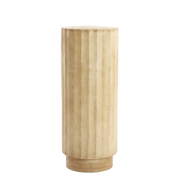 Light & Living Zuil Ø40x100 cm ELLENA hout mat naturel