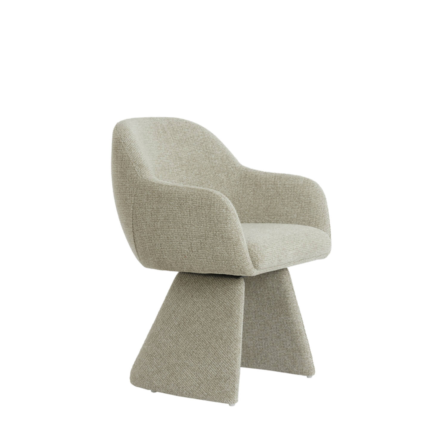 Light & Living Eetkamerstoel 58x51,5x81 cm RONAN taupe
