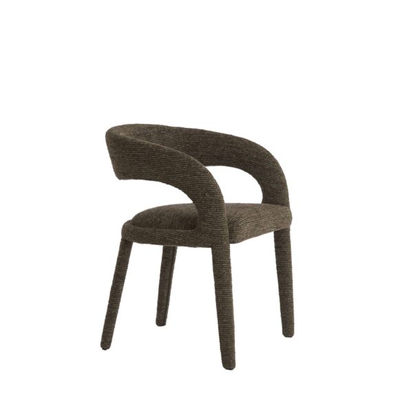 Light & Living Eetkamerstoel 58x57x78 cm KYRAN chocolade bruin