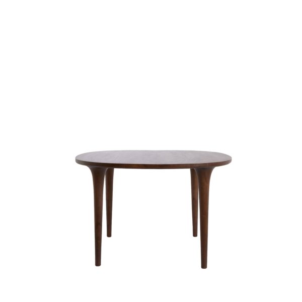 Light & Living Eettafel Ø120x76 cm ZALE acacia hout donker bruin