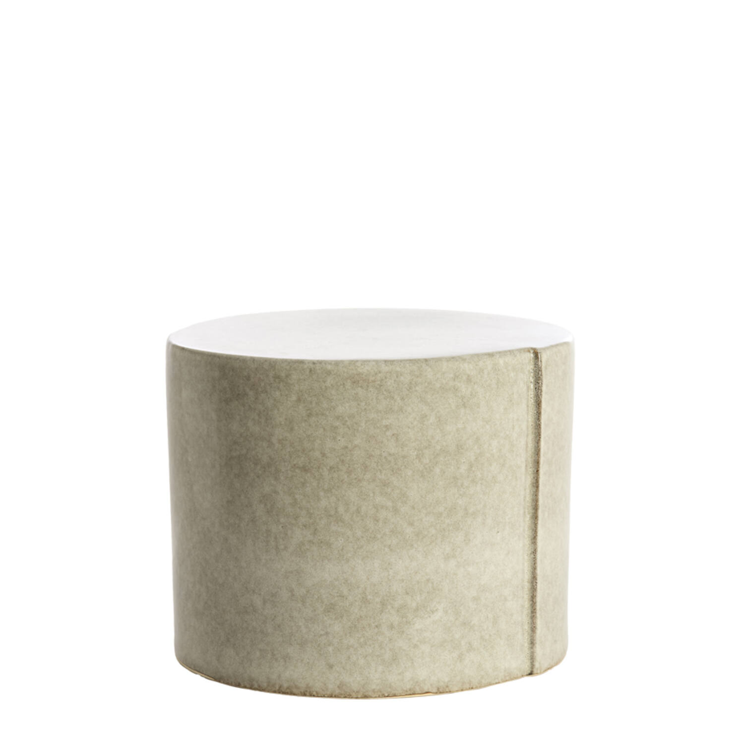 Light & Living Bijzettafel Ø42x34 cm CHULILLA keramiek grijs