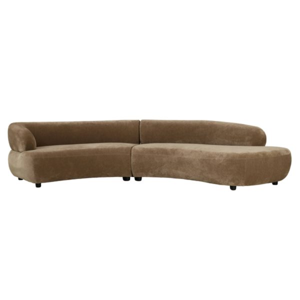 Light & Living Bank 319x139x67 cm MATUZO taupe