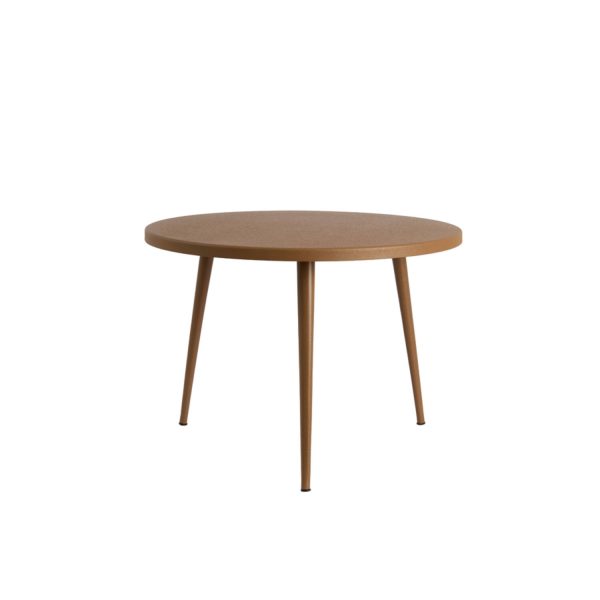 Light & Living Bijzettafel Ø60x43 cm DIMEKA terra-oranje