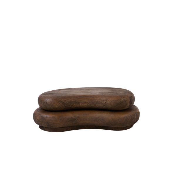 Light & Living Salontafel 99x60x32 cm PAYU mango hout mat donker bruin