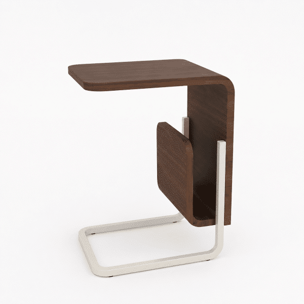 Nijwie MySons Belize laptoptafel met houten tijdschriftenhouder - Welcome Home Collection